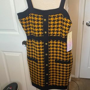 Button Strap Dress